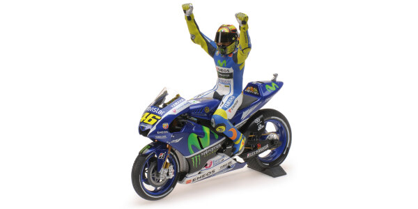 Yamaha Rossi 2015 Silverstone m. Figur