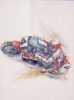 Superbike Series Lawson (Print)